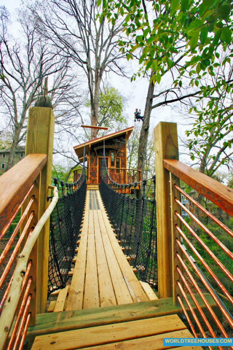 Build a magical retreat like this Asheville tree house! - World ...