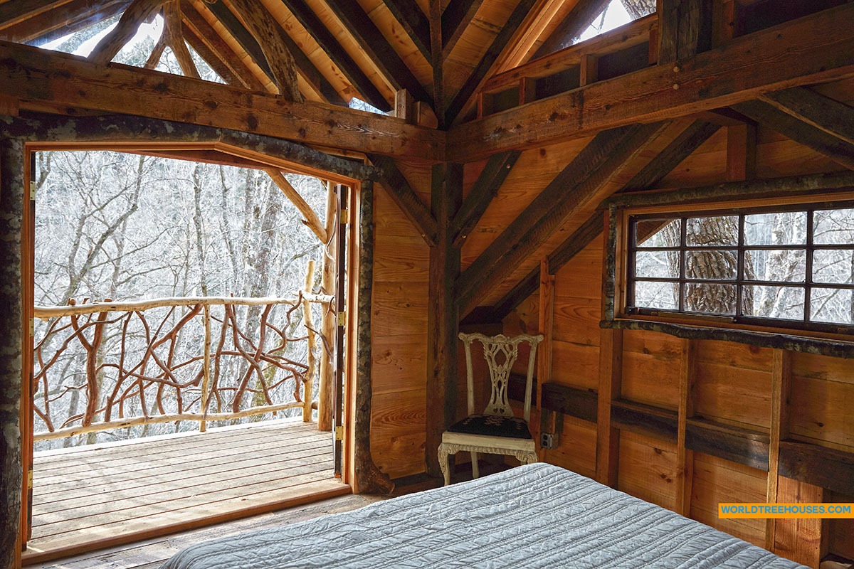 WNC tree house builder : Vintage Forest Paradise